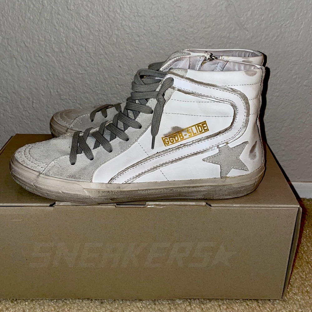 Golden Goose Slide (distressed) Sneakers